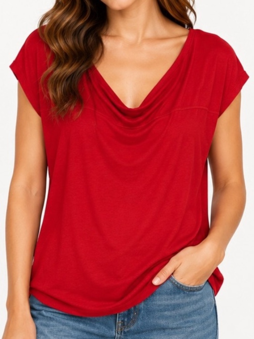 American Eagle Red Top
